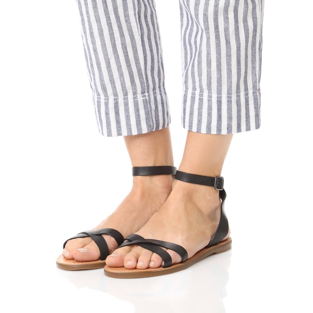 Madewell Boardwalk Ankle Strap Sandal